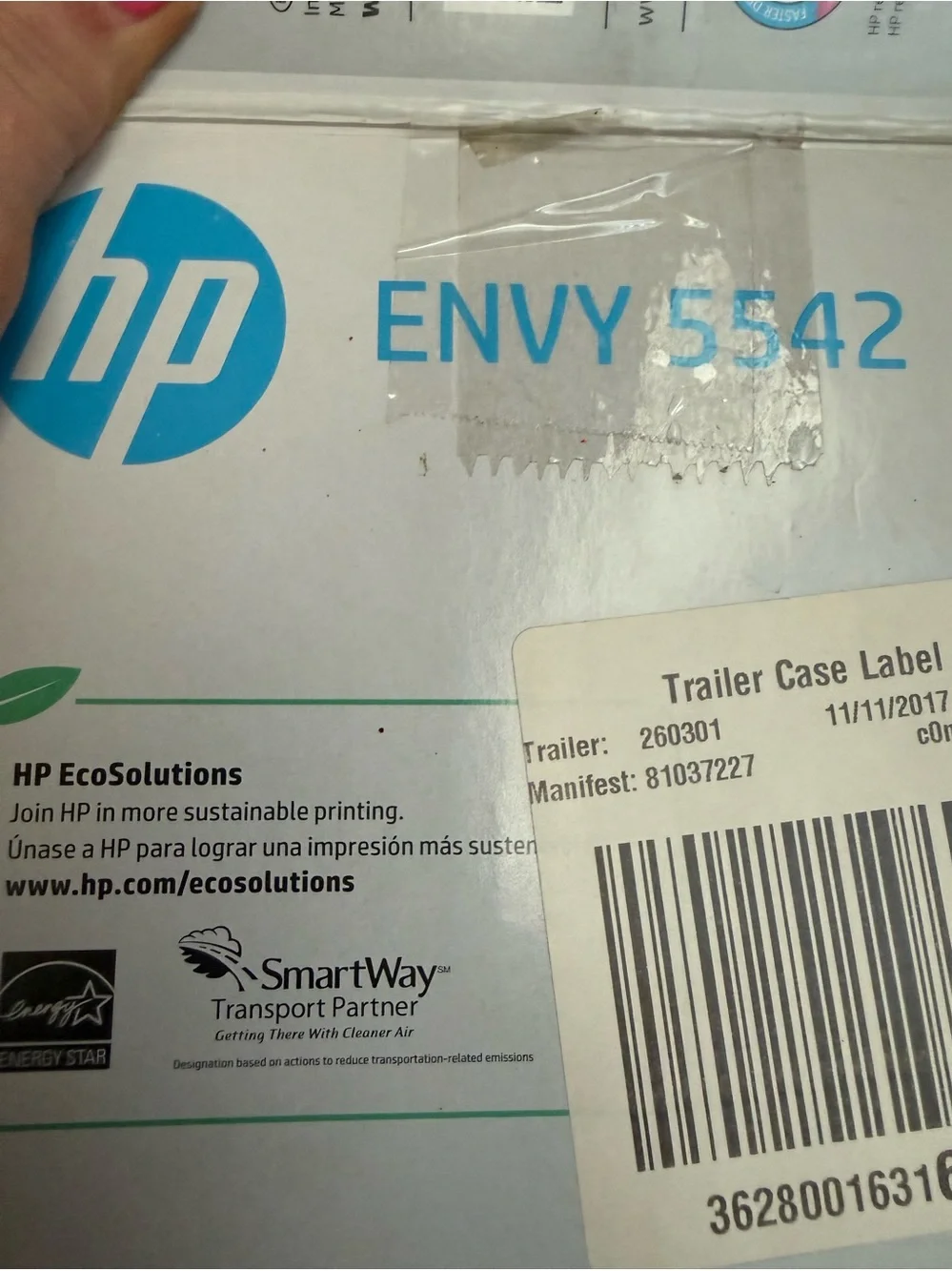 NEW HP ENVY 5542 Wireless All-in-One Printer Scanner Copier Photo Printer NIB